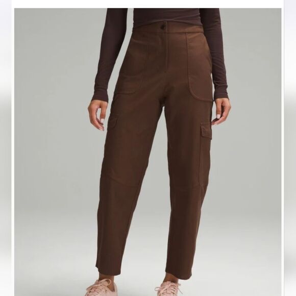 Lululemon 29 Brown Barrel Cargo Pants - Picture 1 of 12